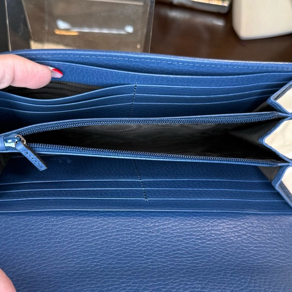 EUC Gucci Medium Leather Dollar Interlocking GG Chain Bag & Matching Wallet - Picture 15 of 17